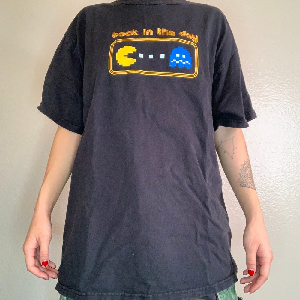 Y2K Pacman Back in the Day T-shirt